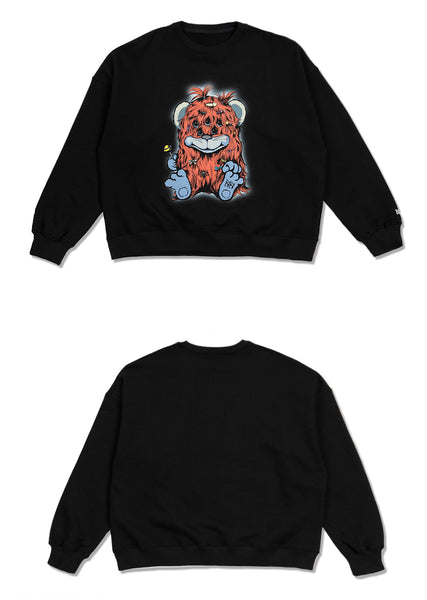 [BIBI X Brandip] LIMITED EDITION SWEAT SHIRT (SUGAR RUSH VER.)