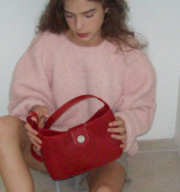 バッグ minitmute BARTON MINI CAVIAR RED minitmute barton mini bag