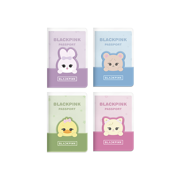 BLACKPINK - [JUMP POP-UP] BLACKPINK CHARACTER PASSPORT CUSTOM KIT