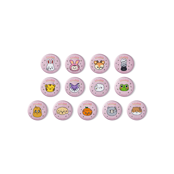 SEVENTEEN - [Ice Cream] MINITEEN Lucky Draw (Random Can Badge)