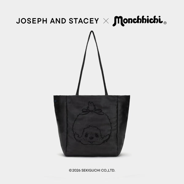 JOSEPH AND STACEY X monchhichi] Reversible Tote Bag Monchhichi