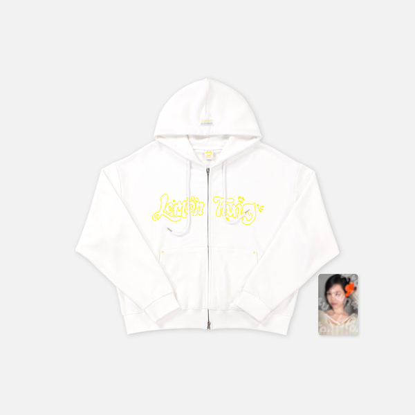 PRE-ORDER] Hearts2Hearts - [Lemon Tang] ZIP-UP HOODIE SET