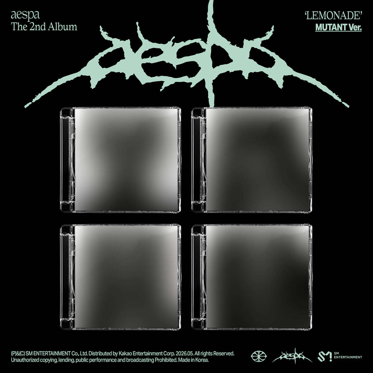 PRE-ORDER] aespa - 2nd Album LEMONADE (MUTANT Ver.)