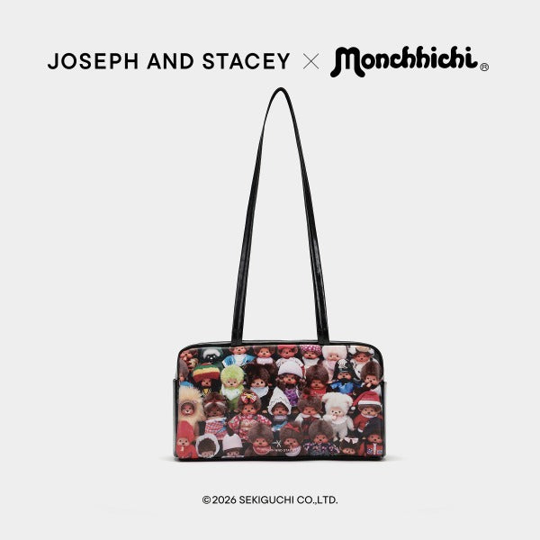 JOSEPH AND STACEY X monchhichi] Jas Box Bag Monchhichi