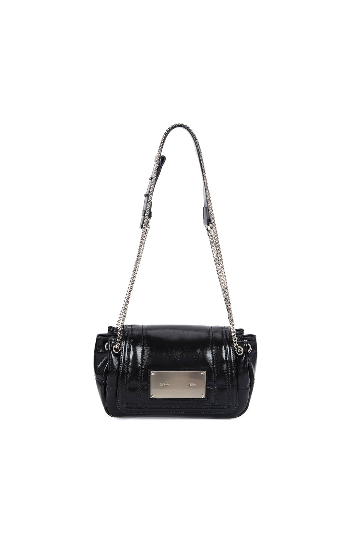 matinkim グロッシーキルティング スモールチェーンバッグ Matin Kim GLOSSY QUILTING SMALL CHAIN BAG