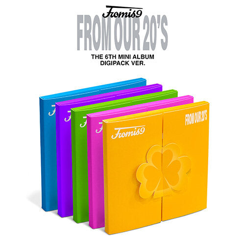 fromis_9 アルバム シーグリ fromis_9 - 6th Mini Album From Our 20's (Digipack Ver.) (Random Ver.)