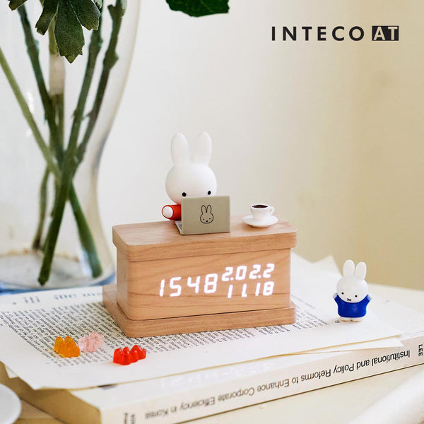 Bo Friends X Miffy LED Calendar Clock DKshop bo-friends-x-miffy-led-calendar-clock-dkshop