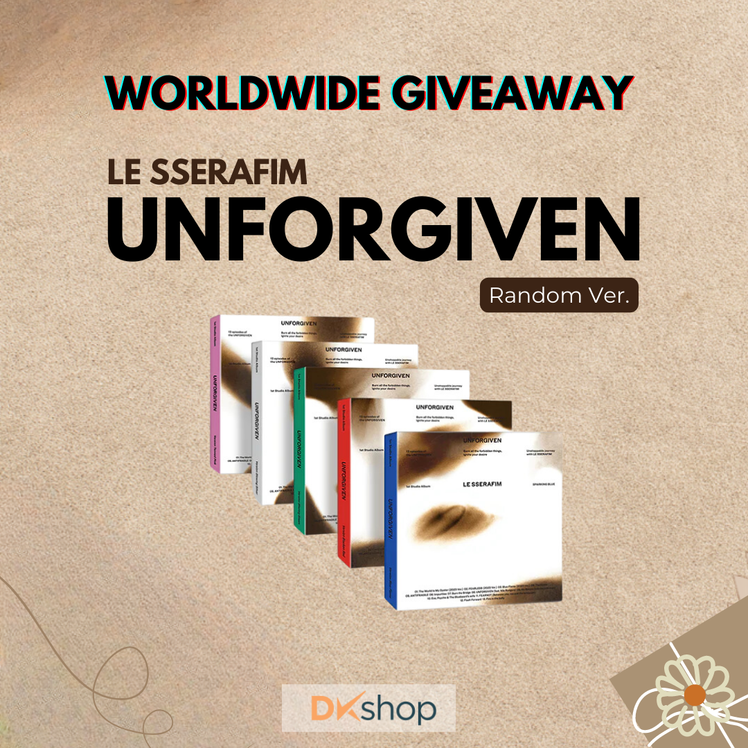 LE SSERAFIM UNFORGIVEN WORLDWIDE GIVEAWAY