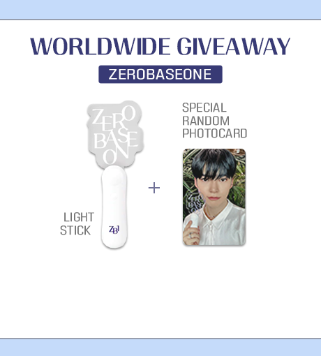 WINNERS ANNOUNCEMENT - ZEROBASEONE LIGHTSTICK WORLDWIDE GIVEAWAY