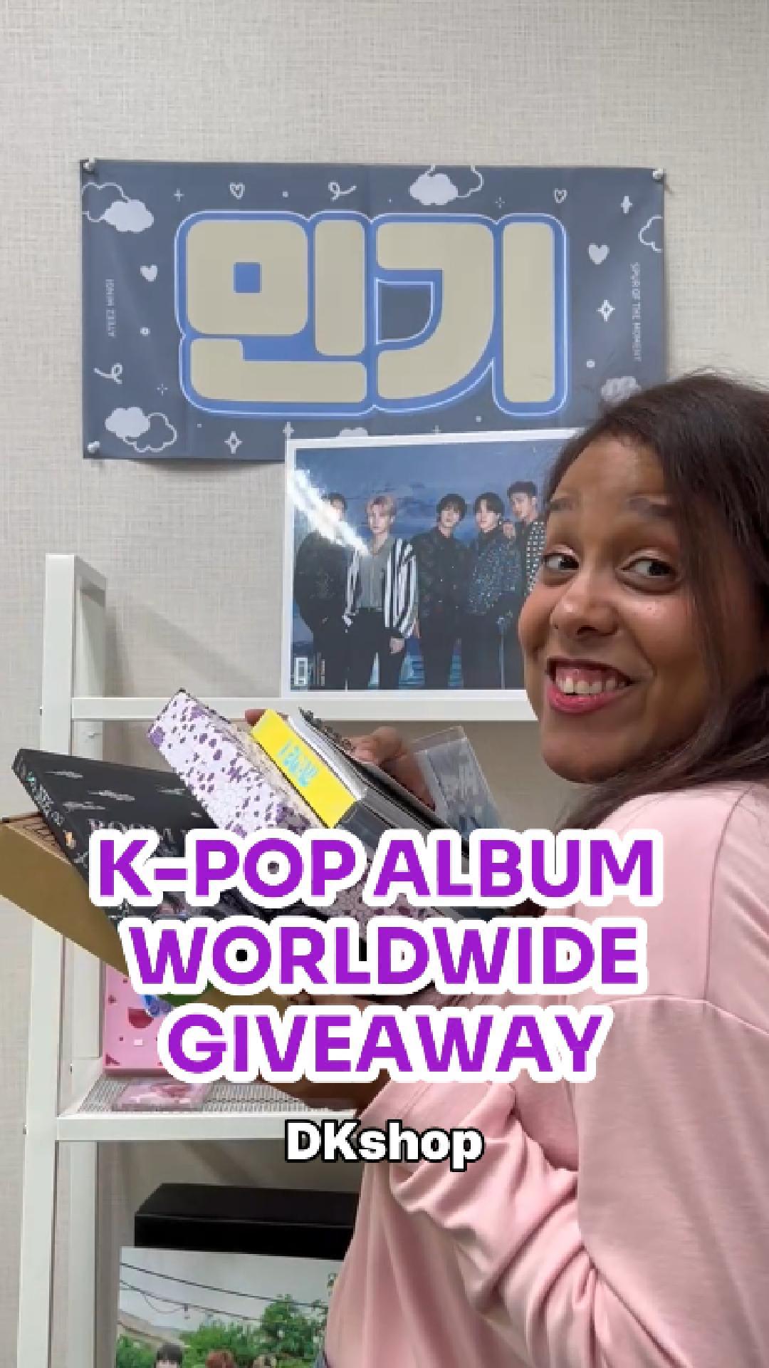 Unsealed K-Pop Album Box Worldwide Giveaway (Instagram)