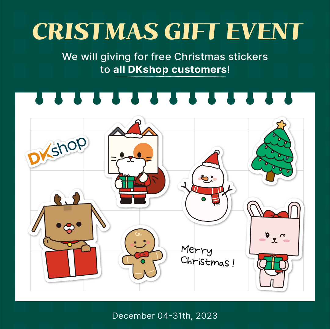 Christmas Gift Event on DKshop!🎅