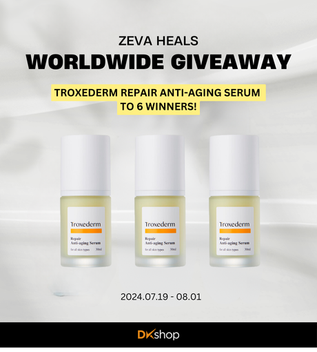 Skincare Worldwide Giveaway with Zeva Heals on DKshop