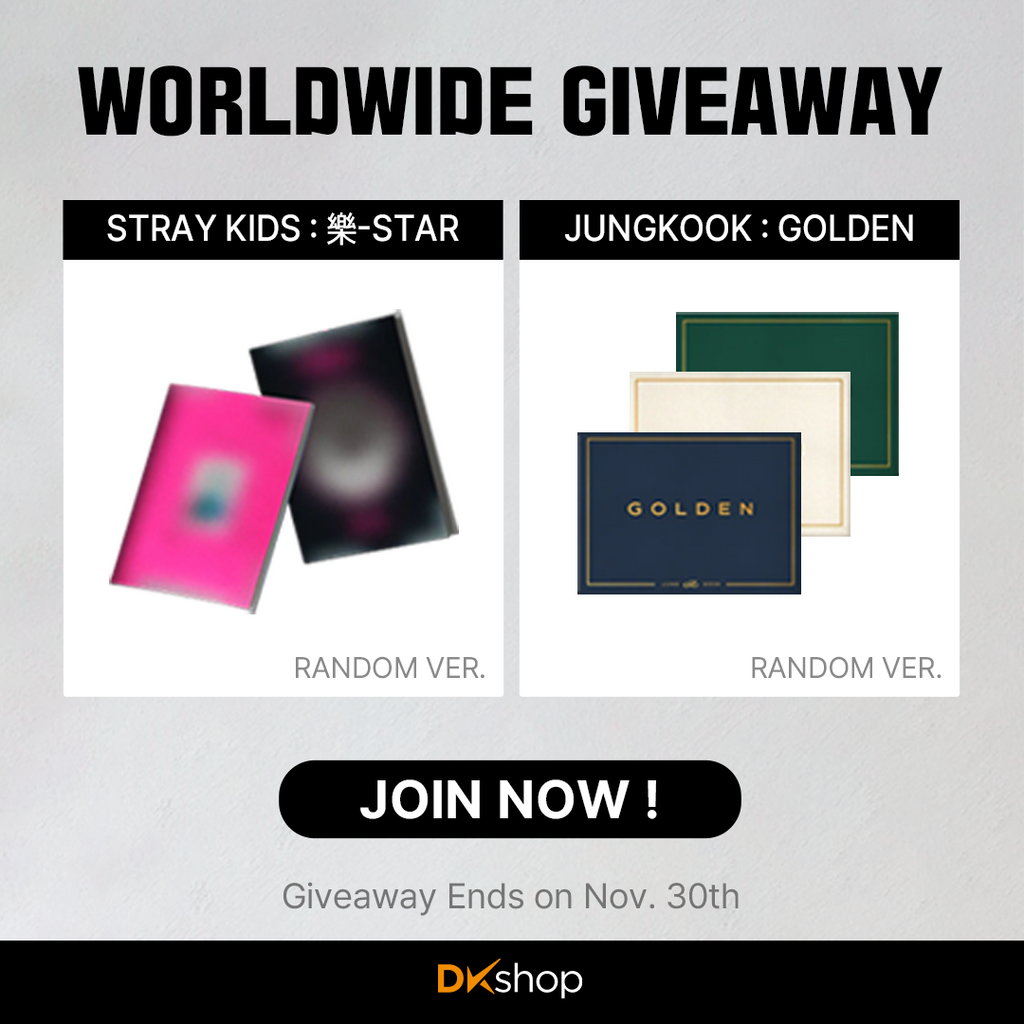 Winners Announcement - Jungkook & Stray Kids Worldwide Giveaway on DKshop