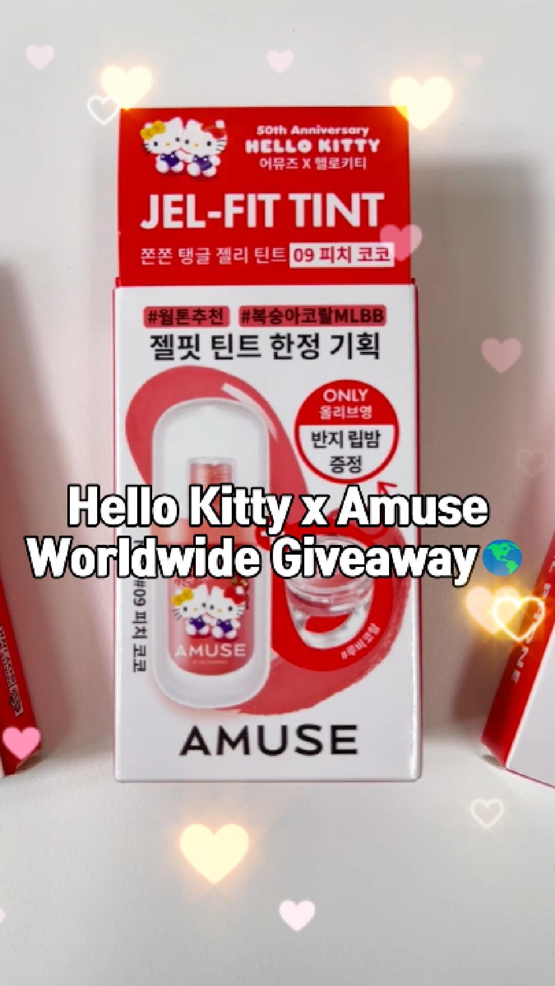 Hello Kitty x Amuse Worldwide Giveaway on DKshop