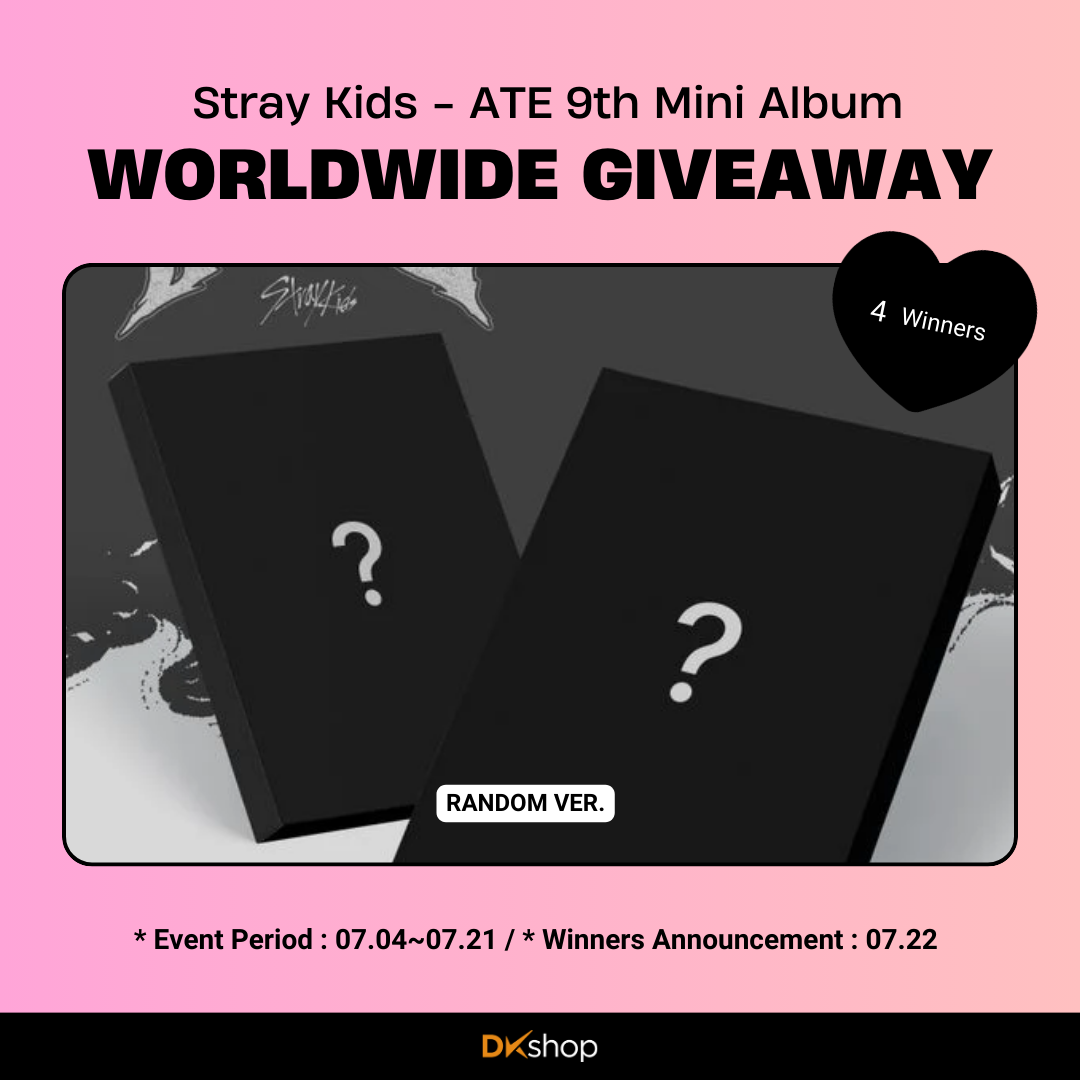 Stray Kids - ATE Mini Album Worldwide Giveaway