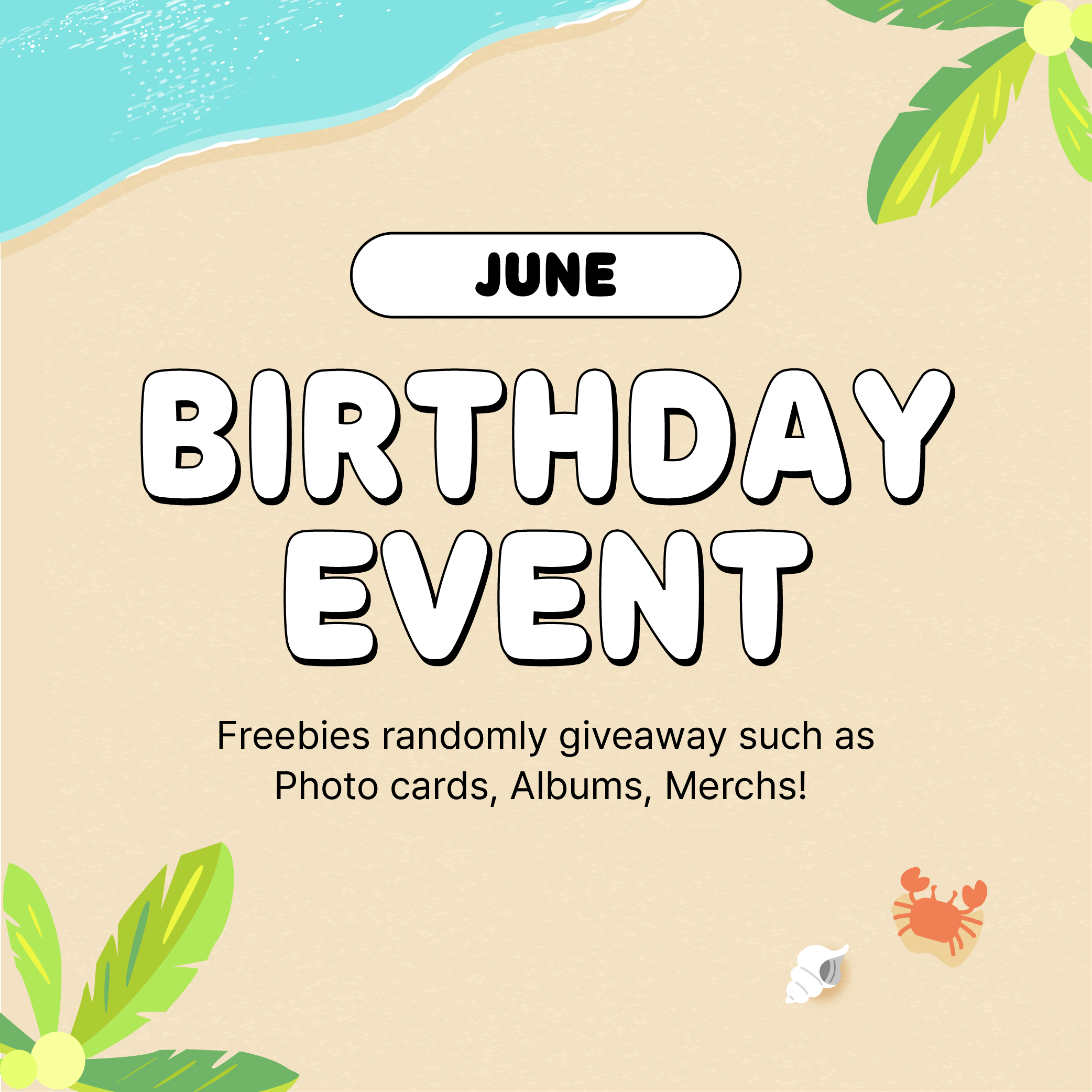 HBD EVENT - JUNE