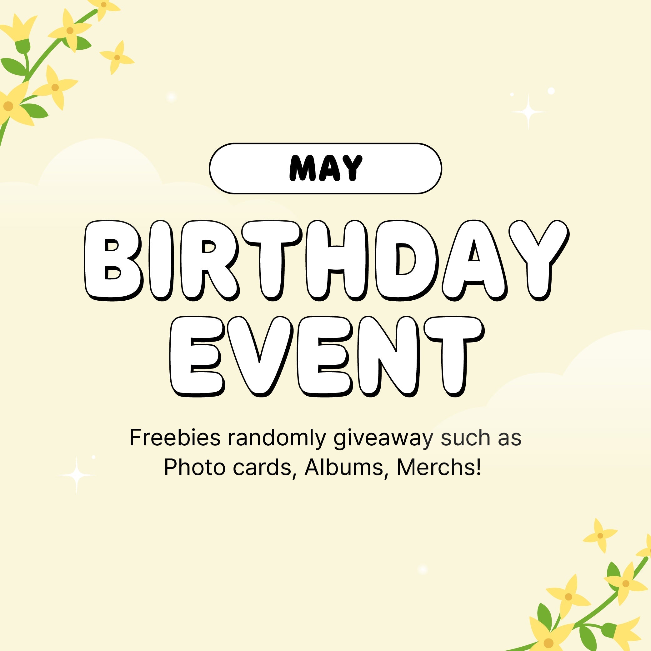 HBD EVENT - MAY