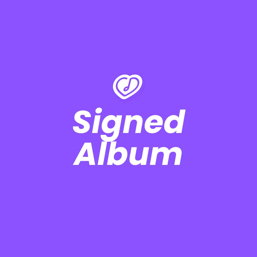 SIGNED KPOP ALBUM