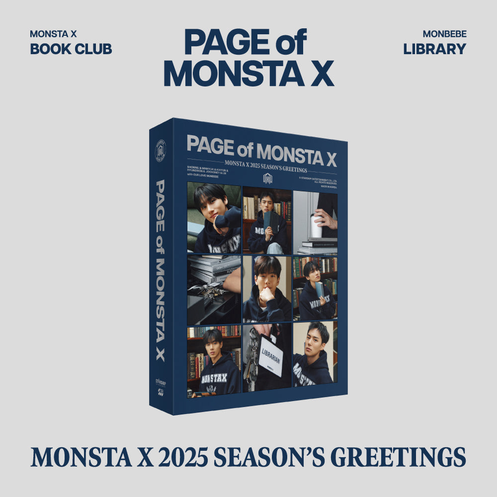 [PRE-ORDER] MONSTA X - 2025 SEASON'S GREETINGS [PAGE of MONSTA X]