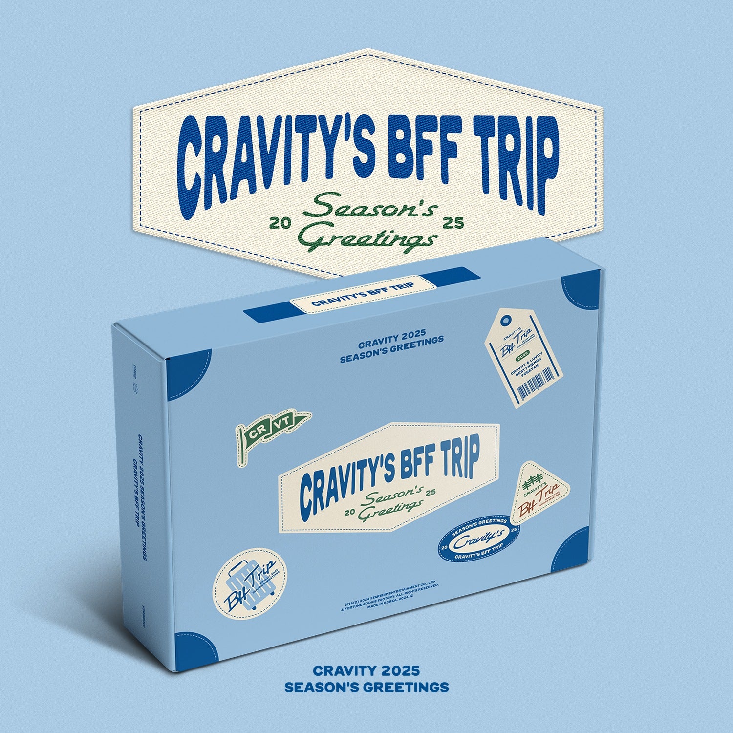 [PRE-ORDER] CRAVITY - 2025 SEASON'S GREETINGS [CRAVITY’S BFF TRIP]