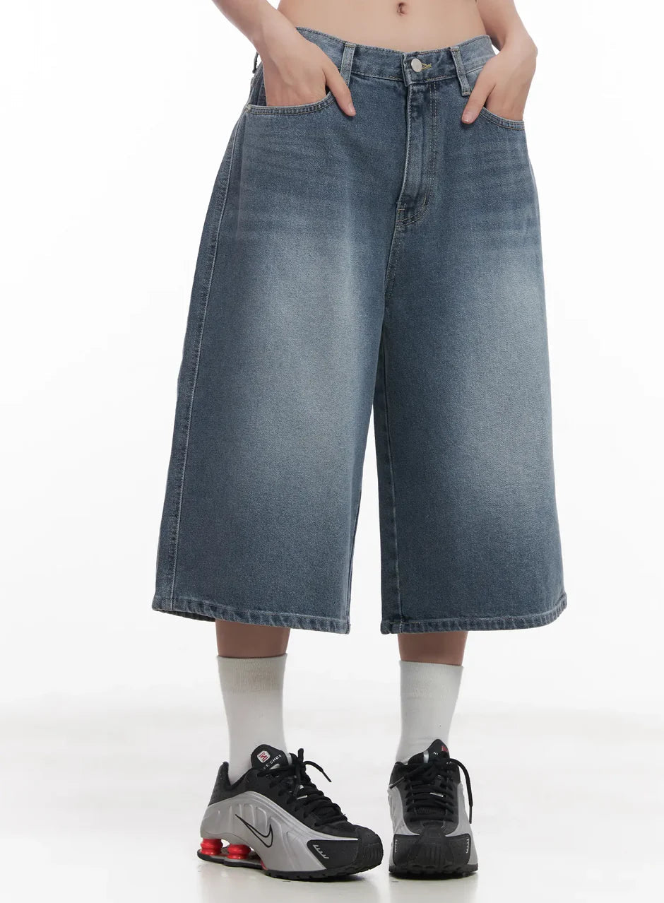 LEWKIN Faded Blue Jorts Jeans LEWKIN  DKshop