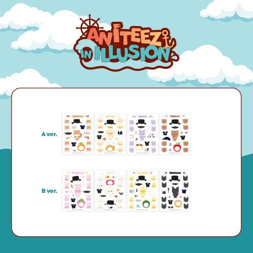 [PRE-ORDER] ANITEEZ IN ILLUSION] ATEEZ - CLEAR STICKER ACRYLIC