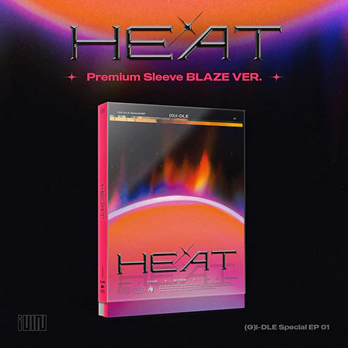 (G)I-DLE - HEAT SPECIAL ALBUM (BLAZE VER.) | DKshop