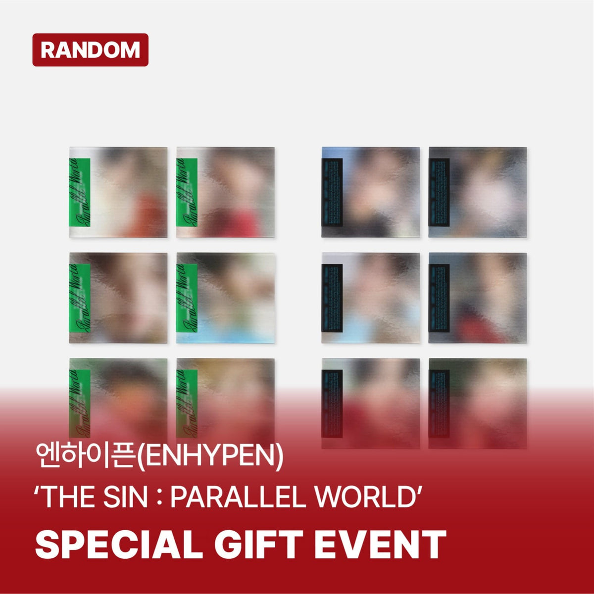 [PRE-ORDER] [POB Selectable] ENHYPEN - THE SIN : PARALLEL WORLD (ENGENE Ver.) ENHYPEN  DKshop