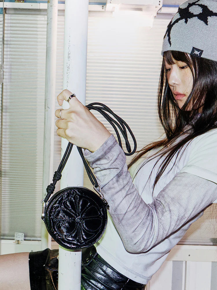 [PRE-ORDER] [coller X aespa] LEMONADE KEYRING BAG ONYX BLACK aespa  DKshop