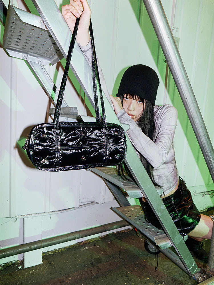 [PRE-ORDER] [coller X aespa] COLLER BAGUETTE BAG ONYX BLACK aespa  DKshop