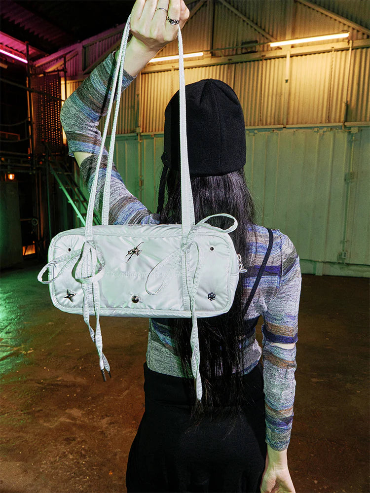 [PRE-ORDER] [coller X aespa] COLLER BAGUETTE BAG PEARL GRAY aespa  DKshop