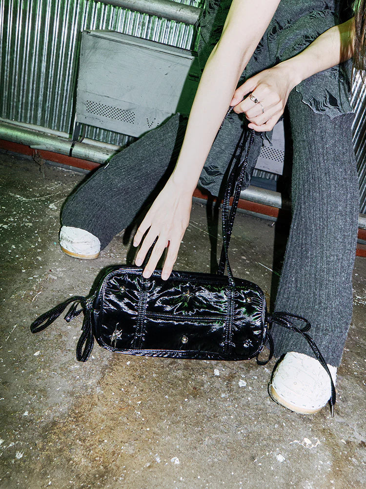 [PRE-ORDER] [coller X aespa] COLLER BAGUETTE BAG ONYX BLACK aespa  DKshop
