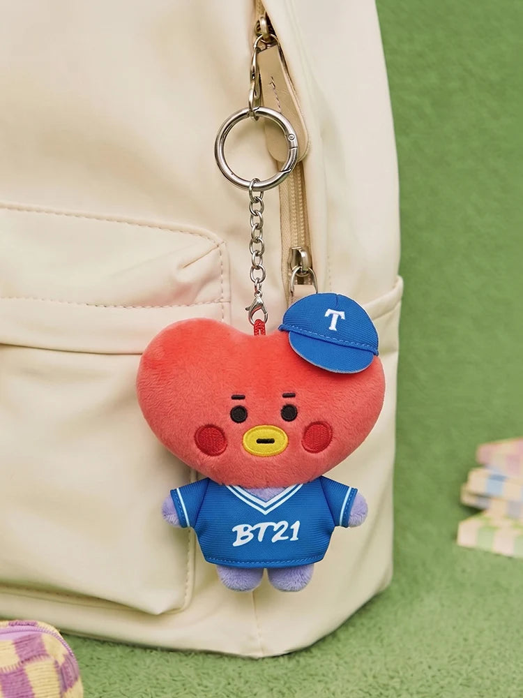BT21 BASEBALL FINGER PLUSH KEYRING BT21  DKshop