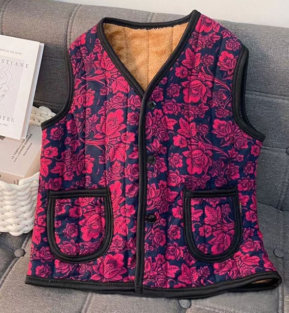 K-Idol Trend Quilted Vest – Korean Hot Item (Retro Kimgang Style) ANGEL GUARD  DKshop
