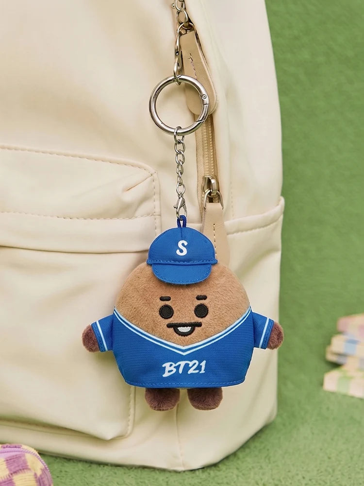 BT21 BASEBALL FINGER PLUSH KEYRING BT21  DKshop
