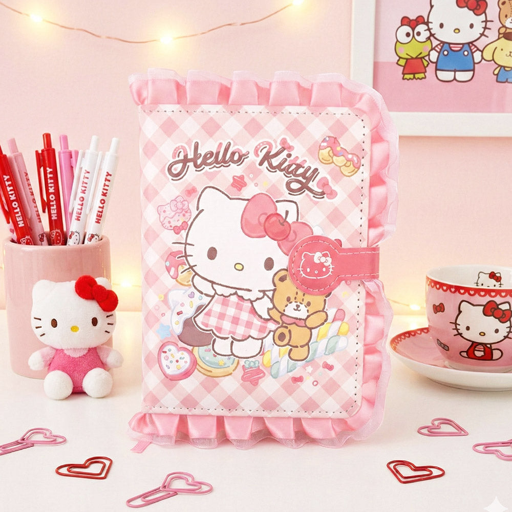 SANRIO CHARACTERS Lace Diary (2 type) Sanrio  DKshop