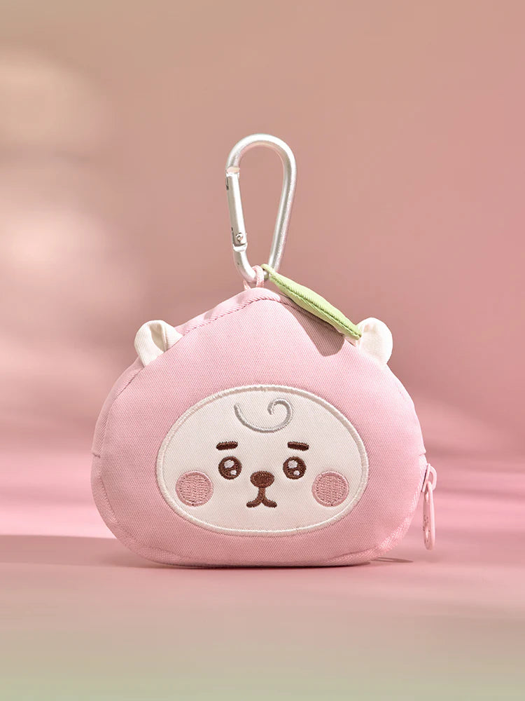 BT21 PEACH HOLIC FACE POUCH KEYRING BT21  DKshop