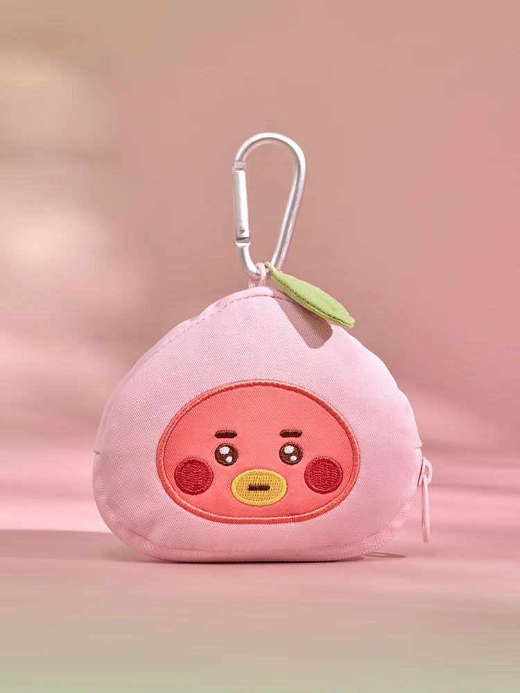 BT21 PEACH HOLIC FACE POUCH KEYRING BT21  DKshop