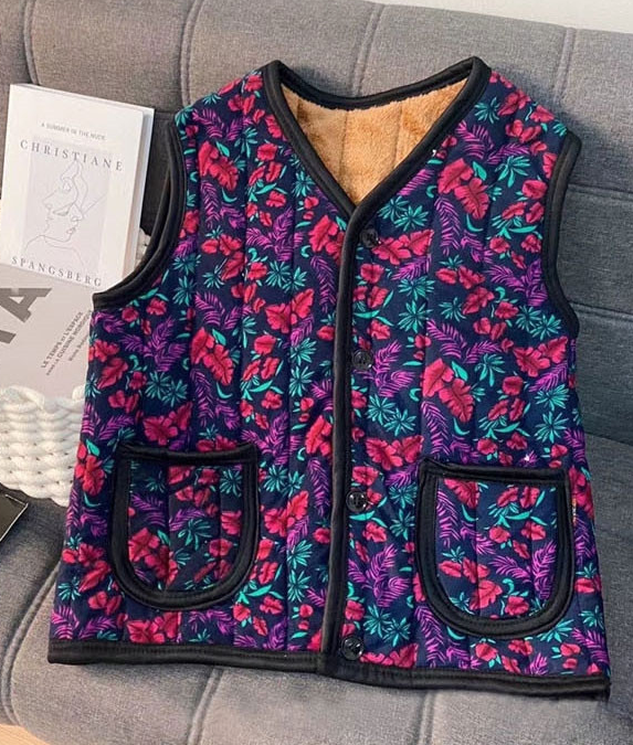 K-Idol Trend Quilted Vest – Korean Hot Item (Retro Kimgang Style) ANGEL GUARD  DKshop