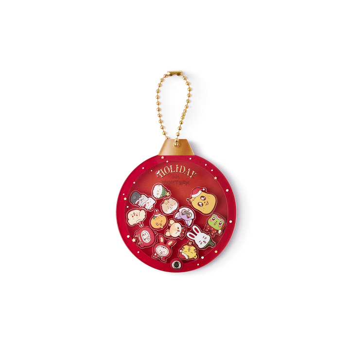 SEVENTEEN - Acrylic Shaker Keyring Red SEVENTEEN  DKshop