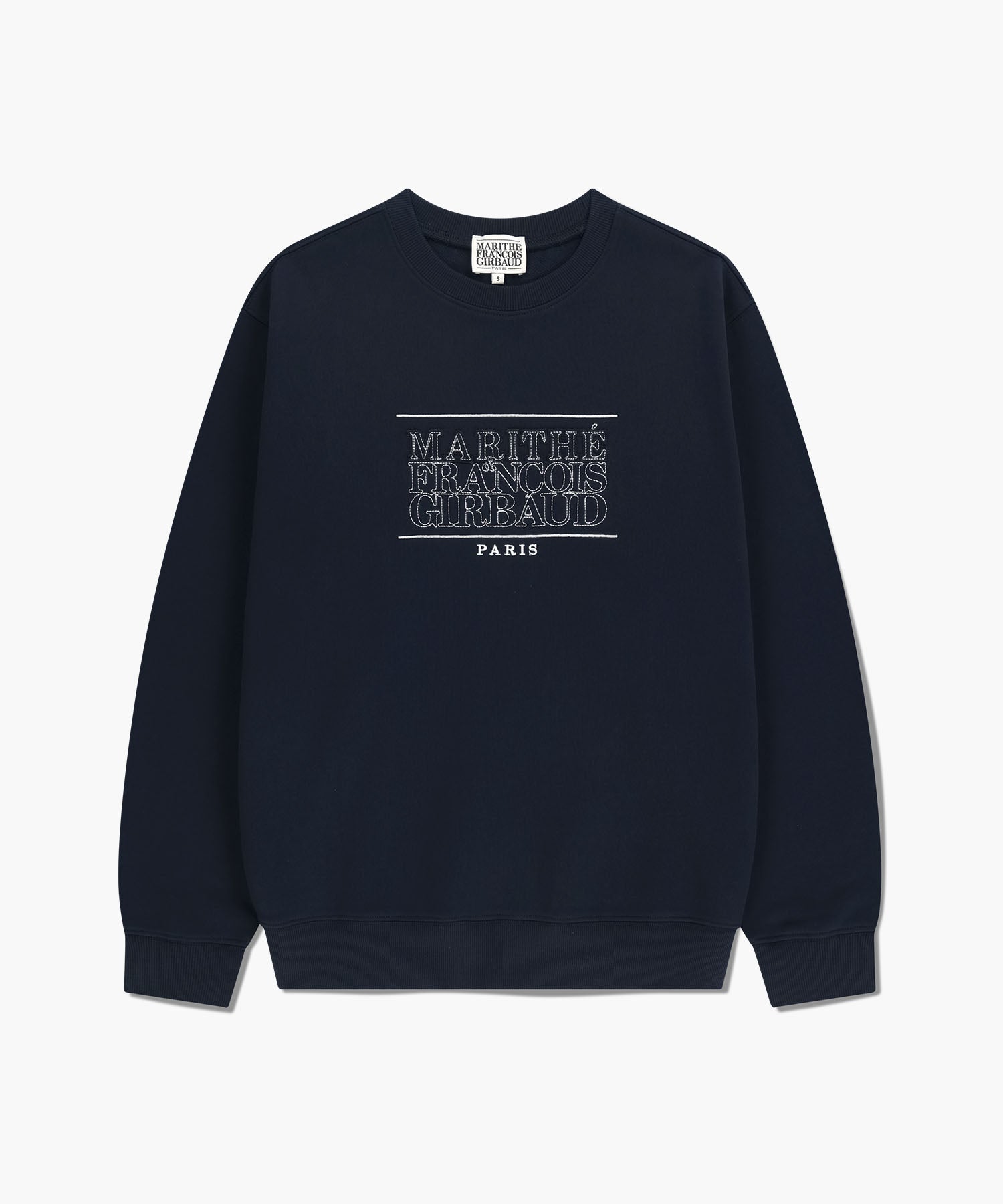 MARITHE FRANCOIS GIRBAUD STITCH CLASSIC LOGO SWEATSHIRT MARITHE FRANCOIS GIRBAUD  DKshop