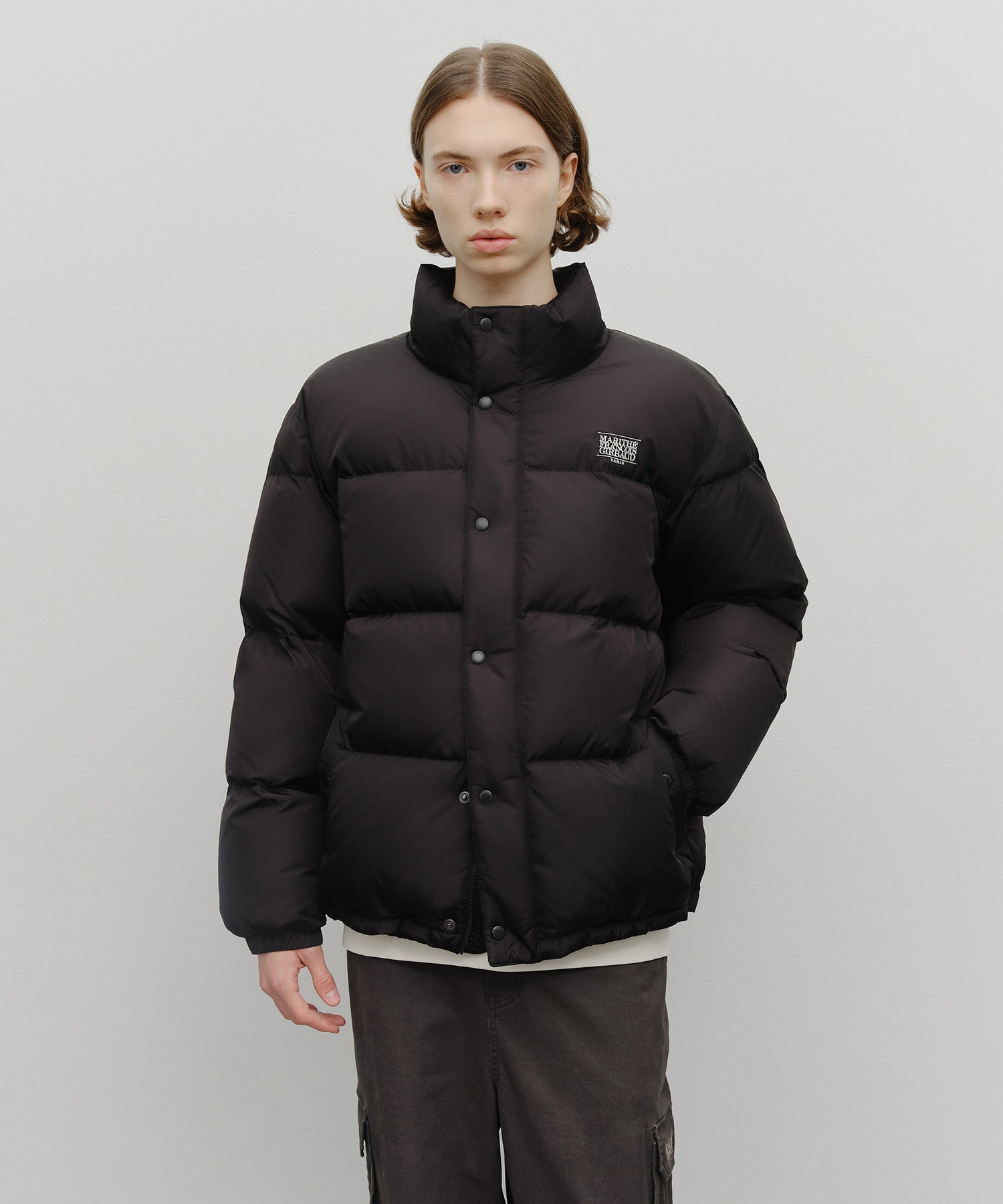 MARITHE FRANCOIS GIRBAUD CLASSIC LOGO DOWN JACKET