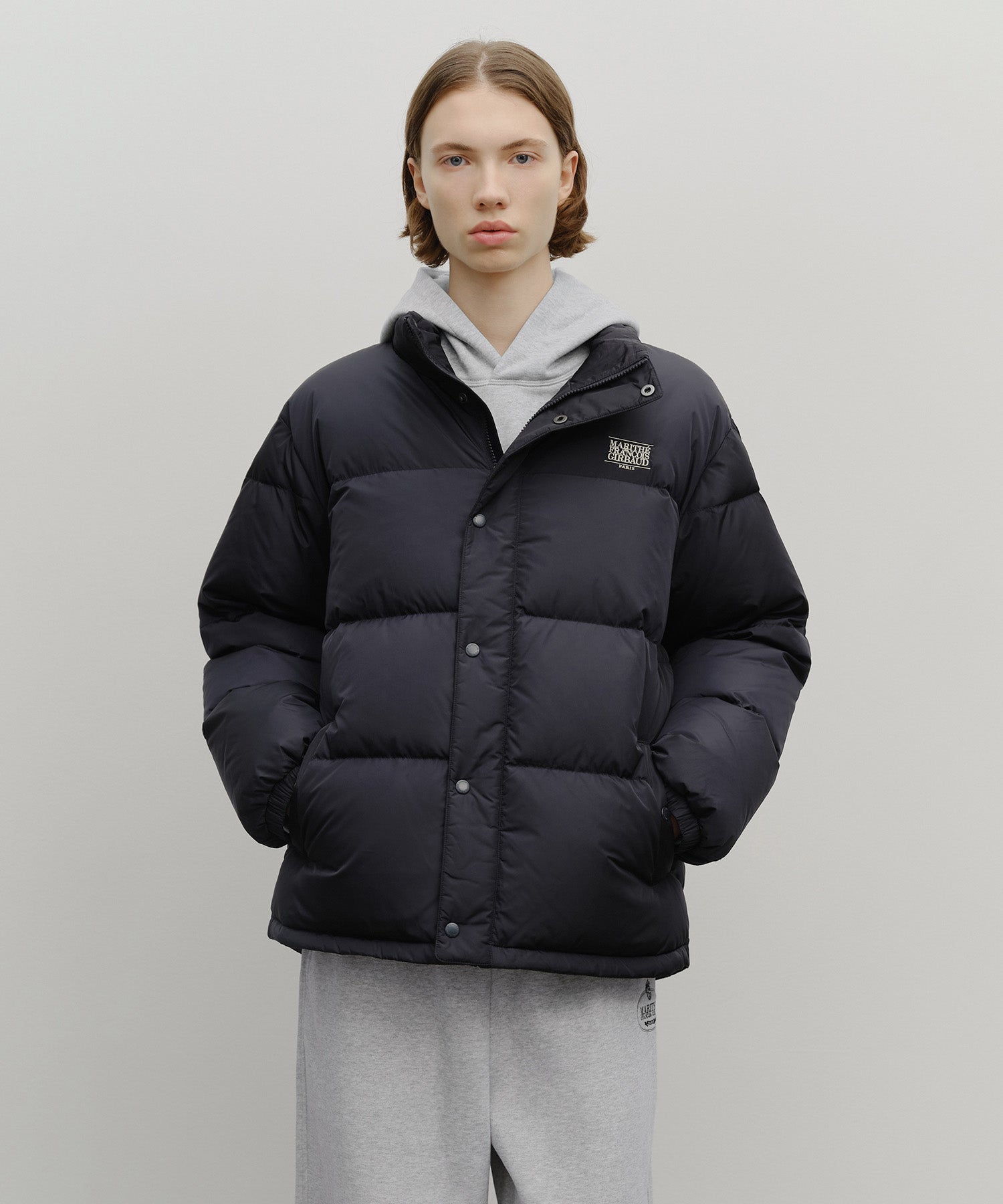 ジャケット・アウター Marithe Francois Girbaud complementsCoat MARITHE FRANCOIS GIRBAUD CLASSIC LOGO DOWN JACKET