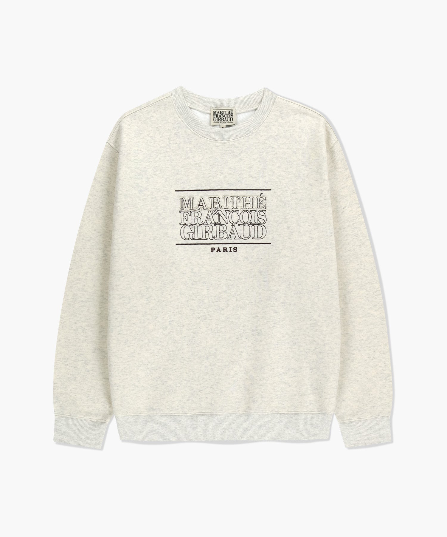 MARITHE FRANCOIS GIRBAUD STITCH CLASSIC LOGO SWEATSHIRT MARITHE FRANCOIS GIRBAUD  DKshop