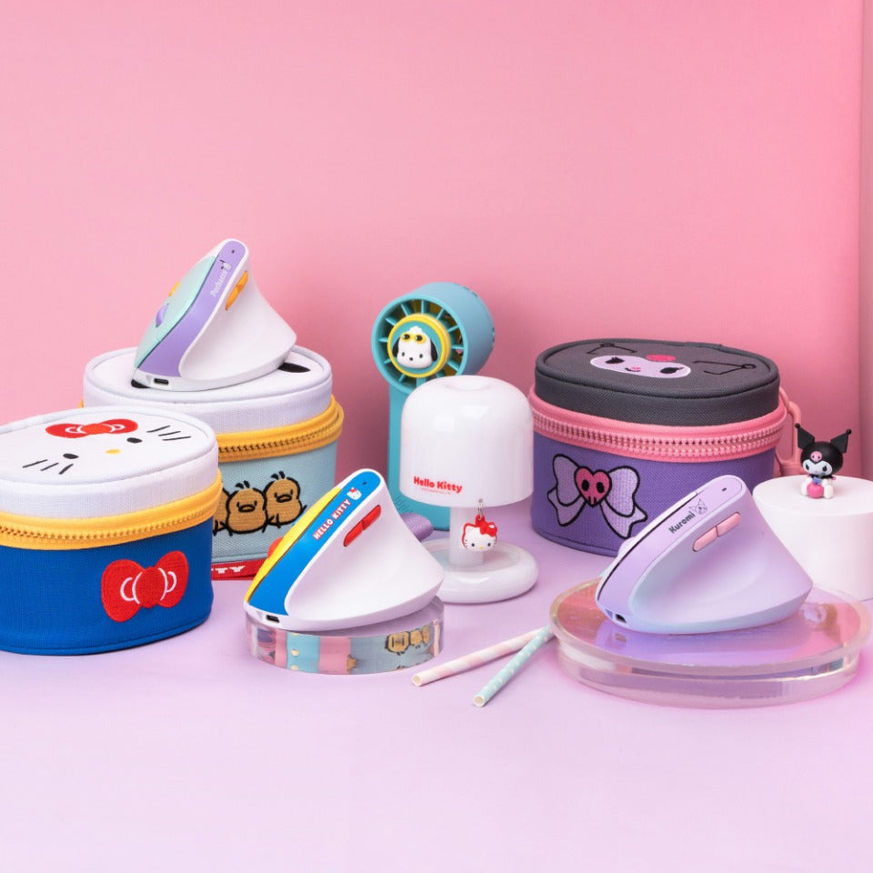 ROYCHE Sanrio Wireless Noise-Free Vertical Mouse ROYCHE  DKshop