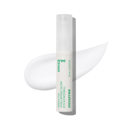 Innisfree Green Tea Hyaluronic Glow Eye & Face Ball 10ml | DKshop