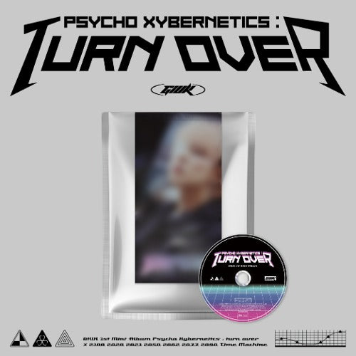 GIUK (ONEWE)  - 1st Mini Album Psycho Xybernetics : TURN OVER