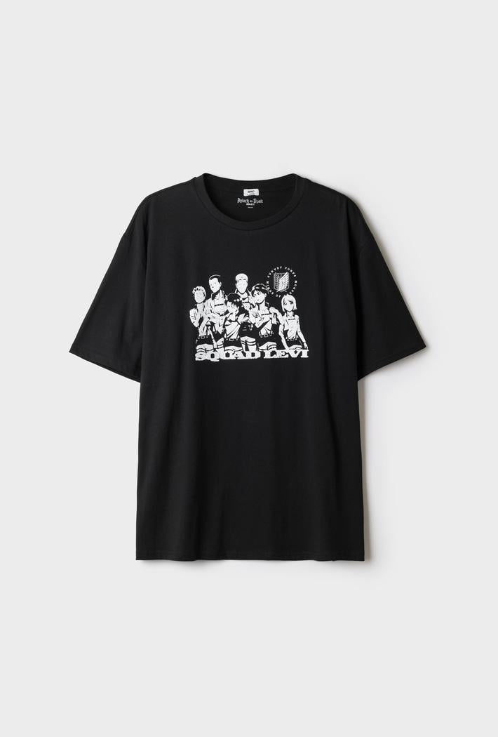 [SPAO × ATTACK ON TITAN] Short Sleeve T-Shirt (Mix) SPAO  DKshop