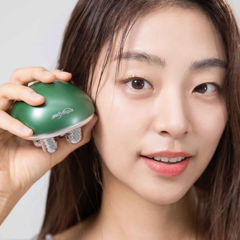 pulymph EMS Face & Neck Lymphatic Massager (Lymphatic Drainage & V-Line Firming) pulymph  DKshop