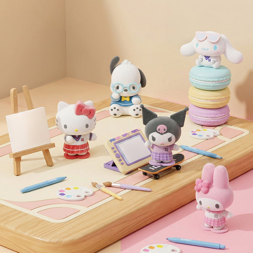 ROYCHE Sanrio School Uniform Flocking Figure ROYCHE  DKshop
